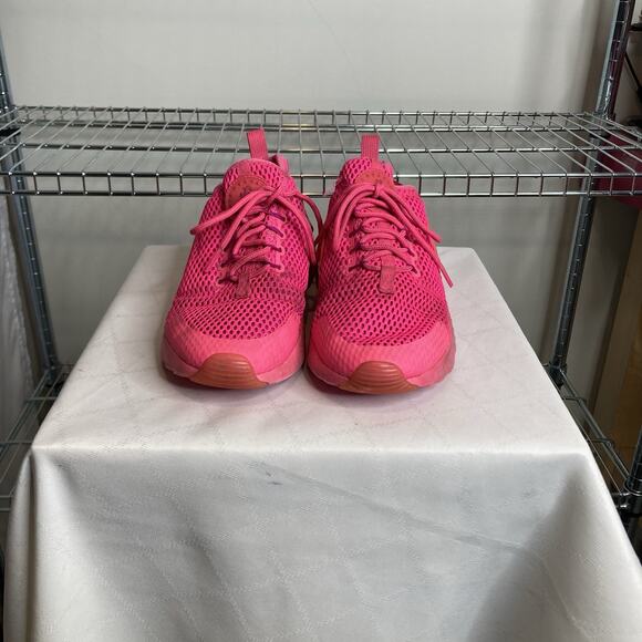 Nike Air Women's‎ Pink Huarache Run Ultra Breathe Shoes Size 8.5 Lightweight - Picture 4 of 7